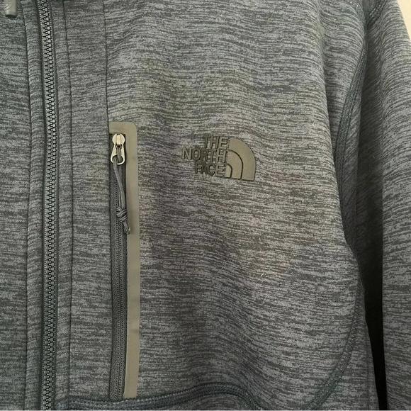 Men’s North Face Full Zip Sweater Size L Navy Blue - Picture 2 of 10